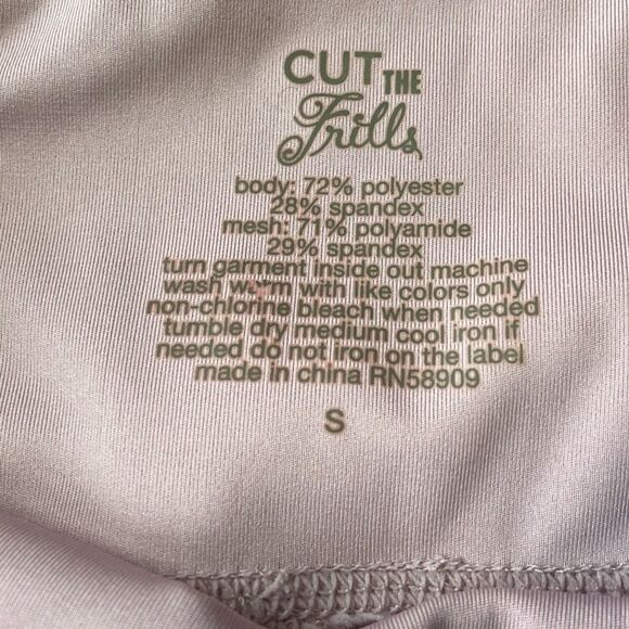 Cut the Frills leggings small Pink Womens - Picture 4 of 5